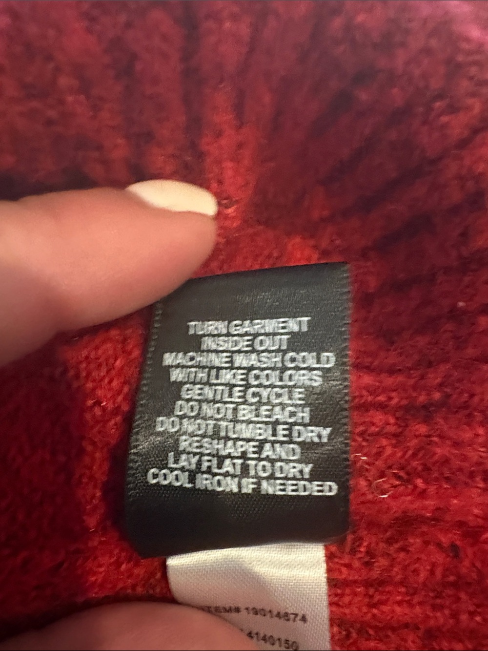 Torrid Red Cozy Knit Sweater - Picture 5 of 5